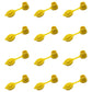 Twelve Gas Can Vent Cap Set w/ Retaining Lip for Eagle Chilton Plastic Fuel Jugs