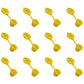 Set of Twelve (12) Yellow Vent Caps For Gas Diesel Fuel Kerosene Water Jugs Cans