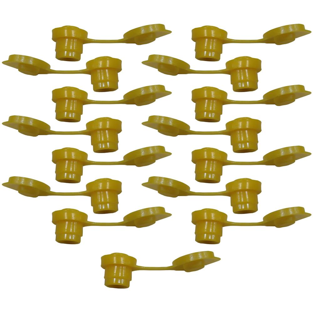 15 - Yellow Vents Replacement Metal Gas Can Eagle Chilton With Retaining Lip