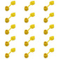 15-Pack New Yellow Vent Caps Gas Can Breather Midwest Blitz Wedco Scepter