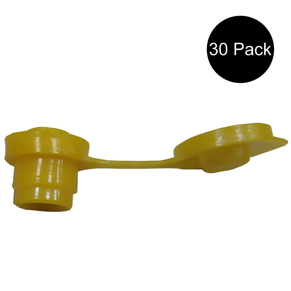 30 Yellow Vent Caps Gas Fuel Can Midwest Blitz Wedco Scepter HEAVY DUTY