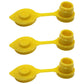 3 Yellow Fuel Gas Can Jug Vent Caps Chilton Brigg Rotopax Gott Rubbermaid Anchor
