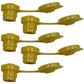 5 Yellow Fuel Gas Jug Vent Caps Blitz Wedco Scepter Essence Midwest Eagle Cans