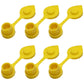Qty 6: Gas Can Vent Caps (Yellow)  Fits Universal Products
