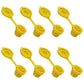 (8) Yellow Vent Gas Caps w/Retaining Lip Works with Plastic and Metal Containers