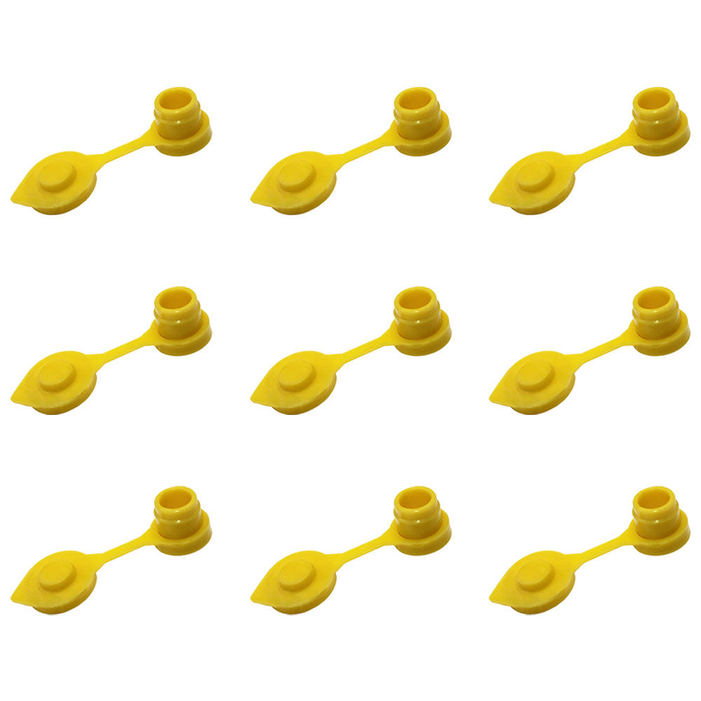 Nine (9) New Fuel Jug Vent Caps For Gas Diesel Fuel Kerosene Water Cans