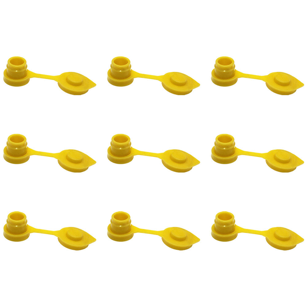 Nine (9) New Fuel Jug Vent Caps For Gas Diesel Fuel Kerosene Water Cans