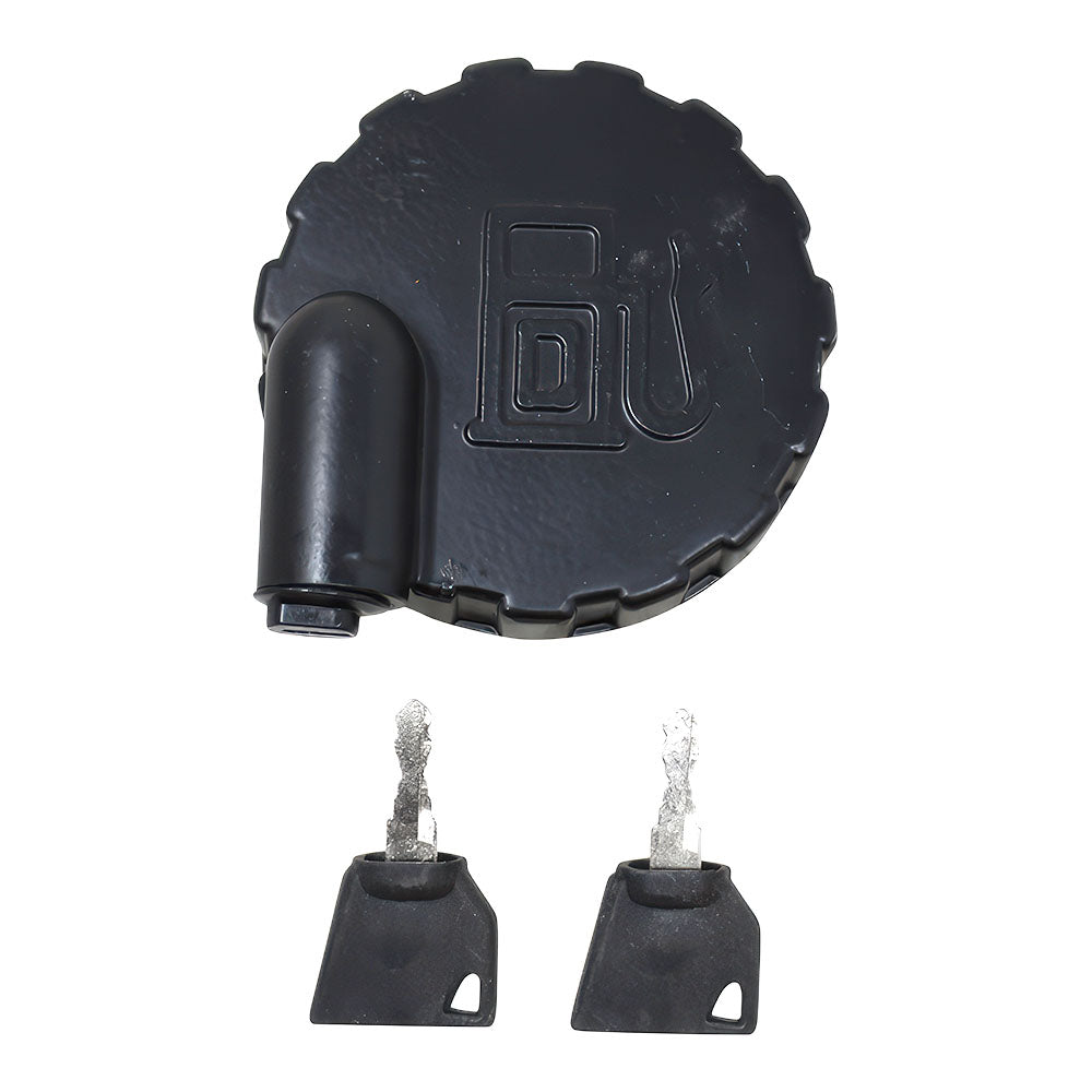 Diesel Fuel Tank Cap w/ 2 Keys Fits JCB 8080 123-05892 331-33064 331-45908