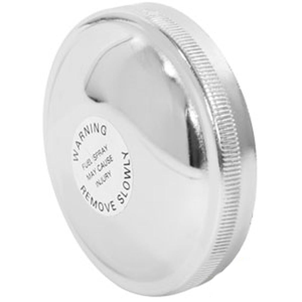 Silver Fuel Cap w/ Ridges Fits John Deere Replaces AT20911-SILVER