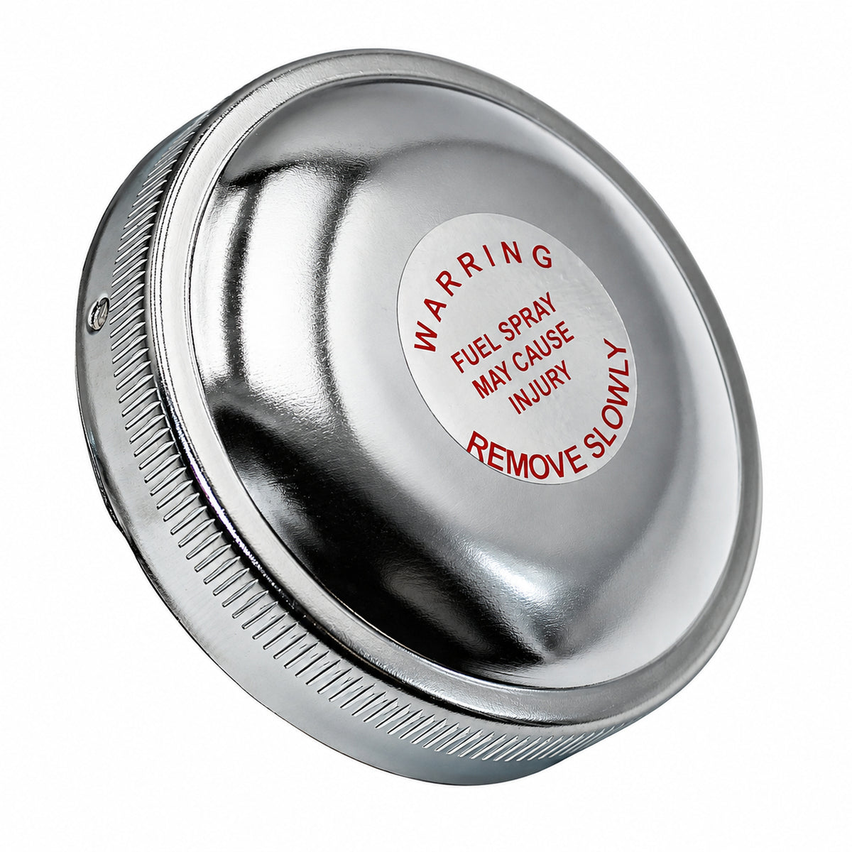 Silver Fuel Cap w/ Ridges Fits Oliver Replaces 1E824-CHROME
