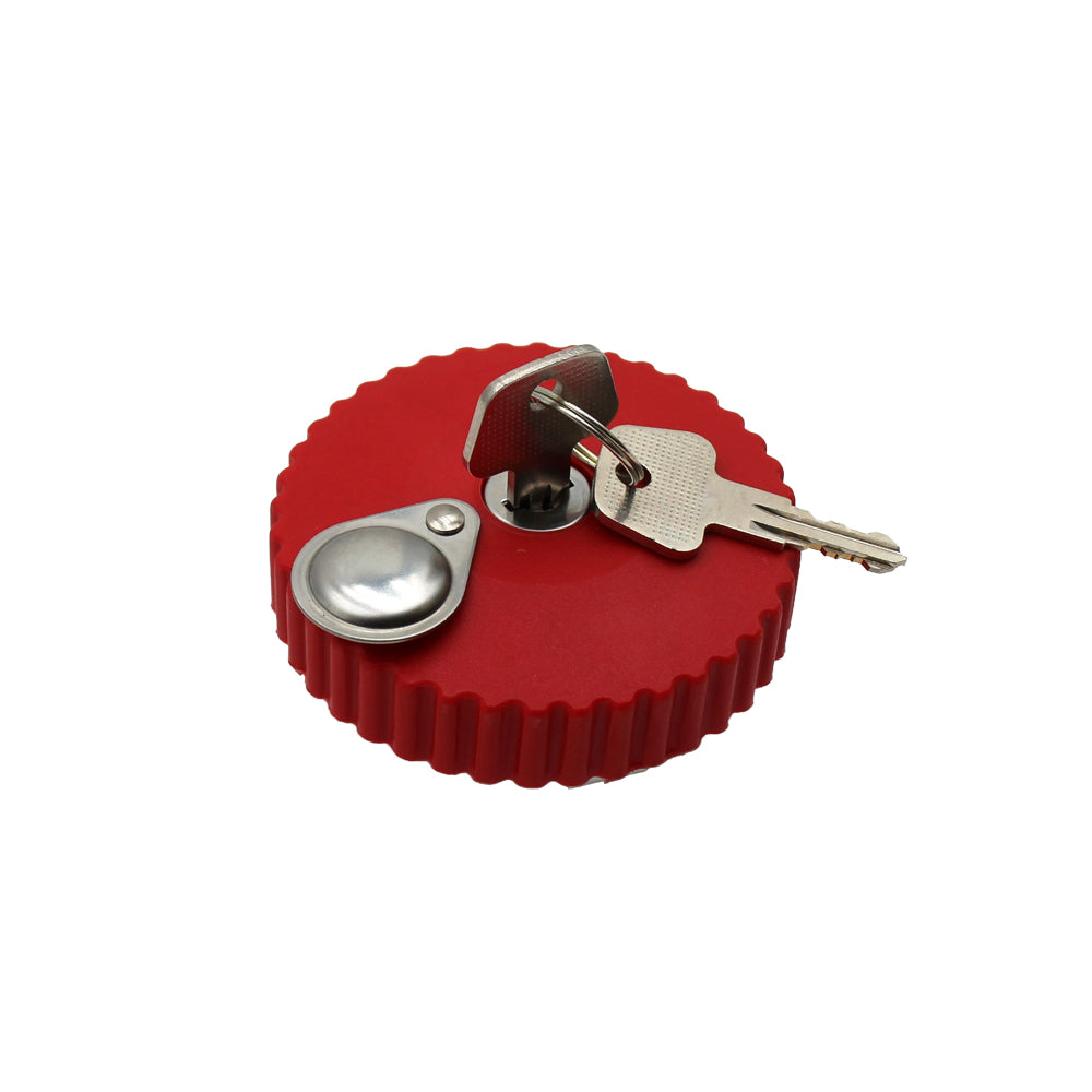 Red Fuel Cap with Vent Hole (Plastic) Fits David Brown Replaces K304590
