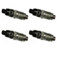 4 FUEL INJECTION INJECTORS Fits Kubota L4240HSTC L4240HSTC3 L4300DT L4300F L4310