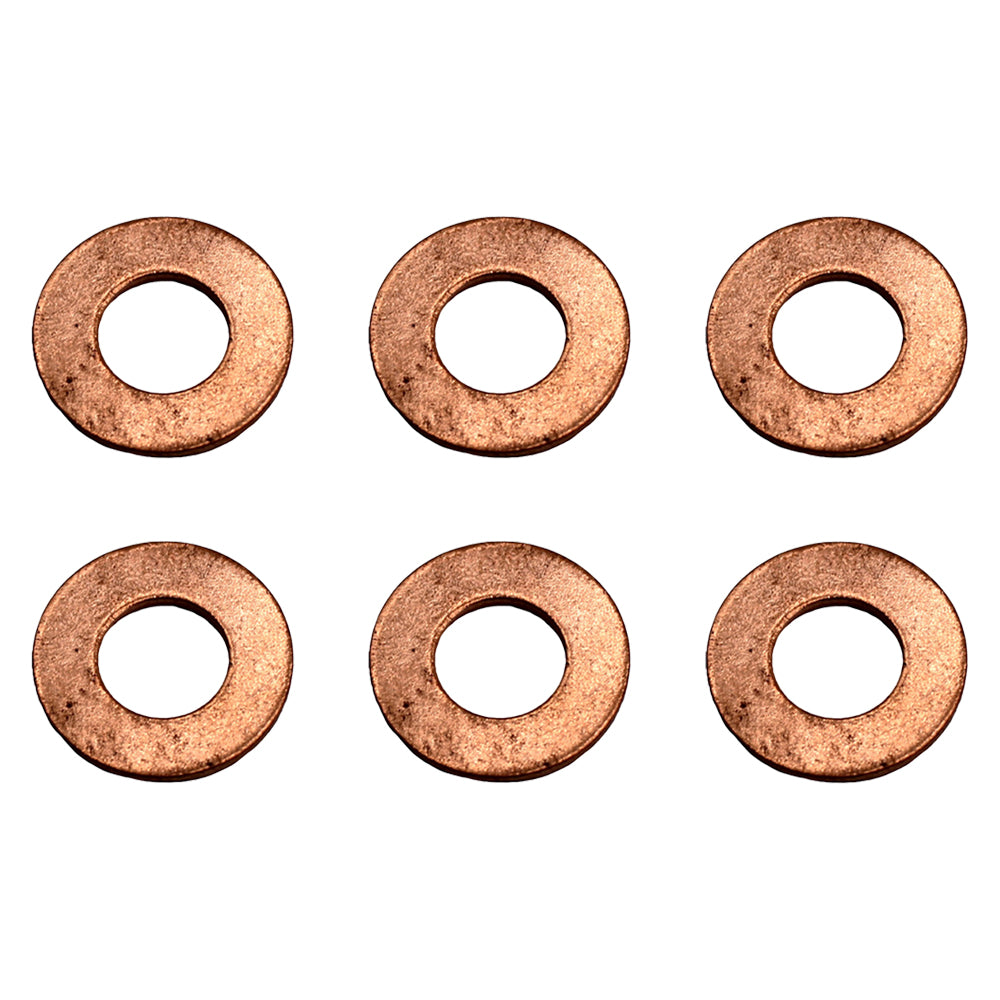 Qty 6: Injector Washer Fits Perkins Replaces 0921173