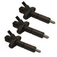 Set/3 Injectors Fits Ford 7600 7610 7700 7710 TW25 TW35 755 A62 A66 Tractor