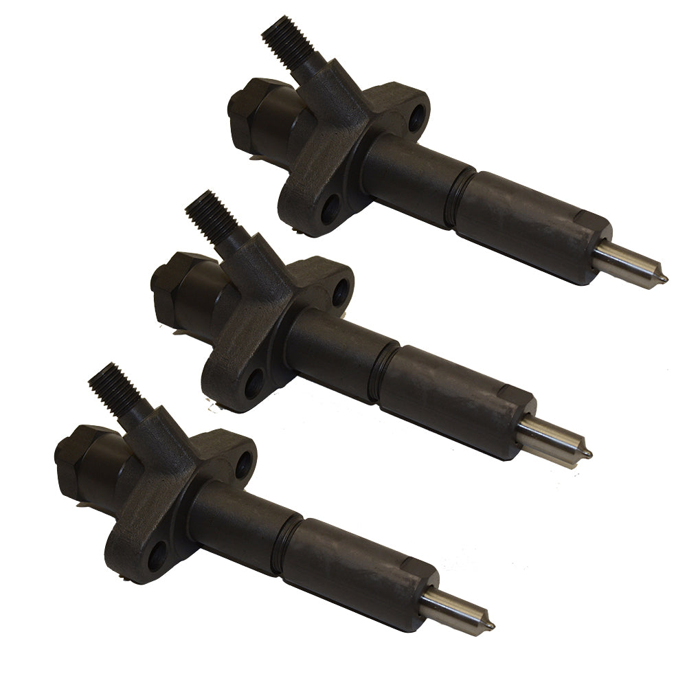 Set of 3 Diesel Fuel Injectors Fits Ford New Holland ~ Tractor Fuel Injecto