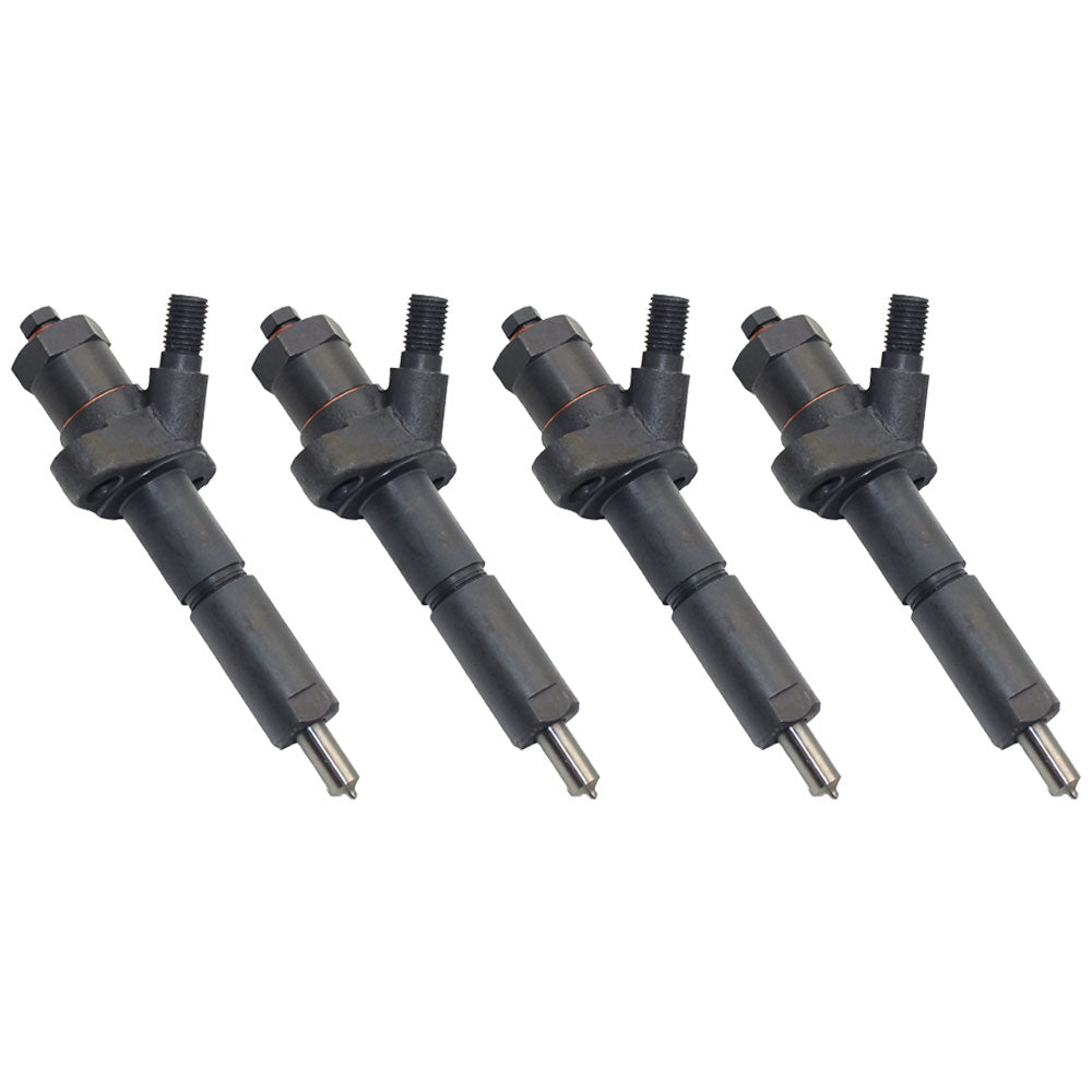 Set of 4 Fuel Injectors For 4 Cylinder Fits Ford New Holland Tractors