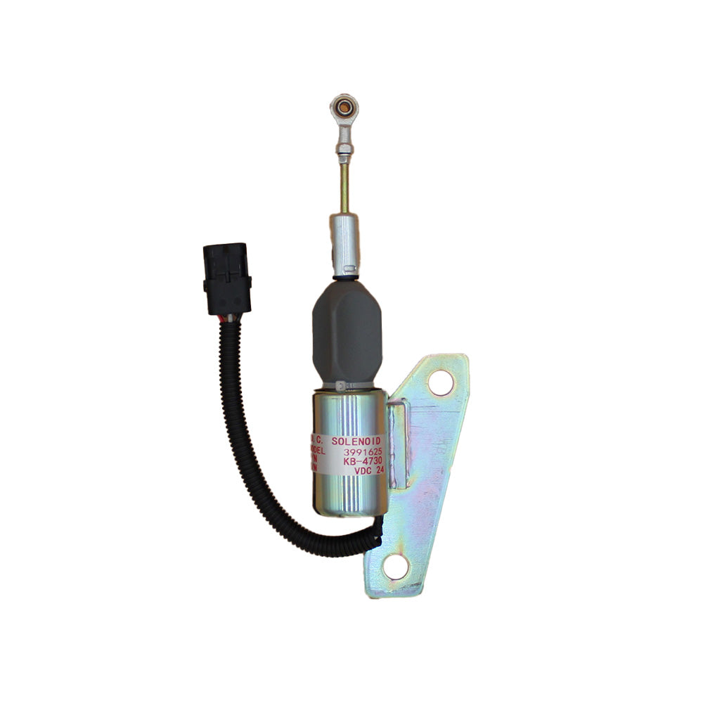 One New Fuel Shutoff Solenoid Fits Hyundai Excavator R200-5 R225-7 335-7