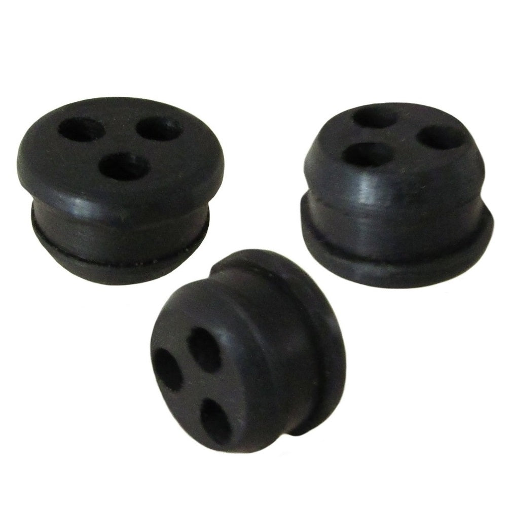 3 Pack Fuel Line Gas Tank 3 Hole Grommet for Echo Trimmer Blower V137000030