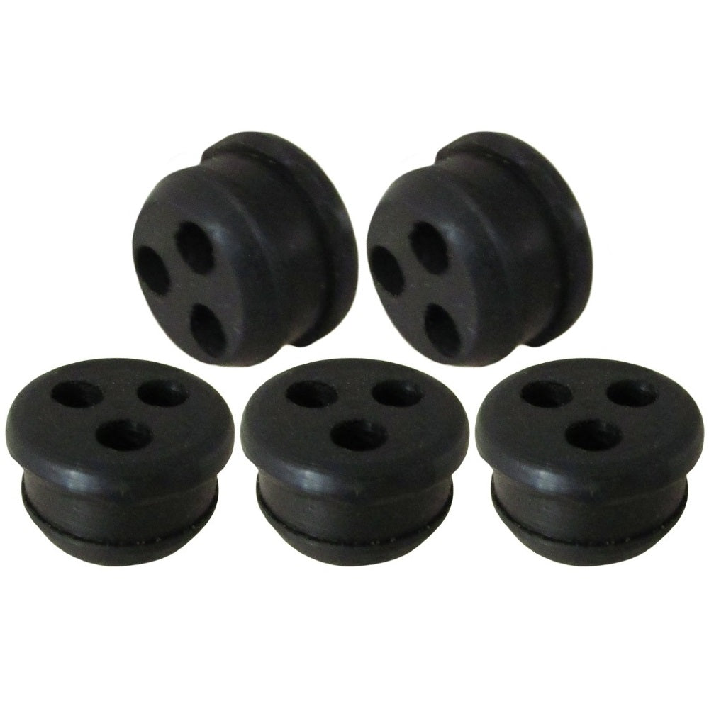 5x 3-Hole Fuel Line Grommets Fits Echo 13211546730 V137000030 3 Holes