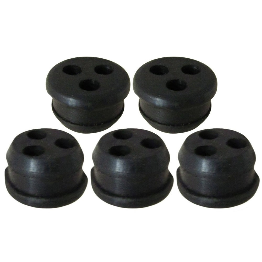 5x 3-Hole Fuel Line Grommets Fits Echo 13211546730 V137000030 3 Holes