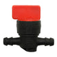 1/4" In-Line Fuel Shut Off Valve Fits Snapper Replaces 2-4507