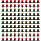 (100) FUEL GAS SHUTOFF CUTOFF VALVES 1/4 Fits Stens 120-212 Rotary 5841 Tractors