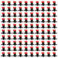 (100) FUEL GAS SHUTOFF CUTOFF VALVES 1/4 Fits Stens 120-212 Rotary 5841 Tractors