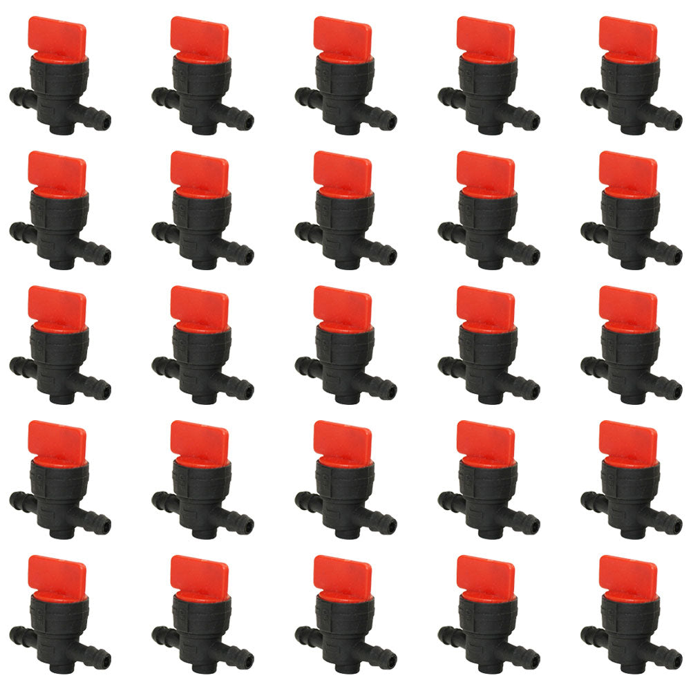 Qty 25: 1/4" In-Line Fuel Shut Off Valve Fits Exmark Replaces 1-603770