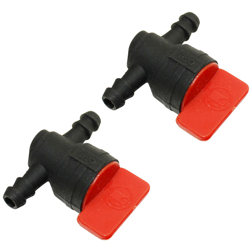 Qty: 2 In-Line Fuel Shut Off Valve 1/4" 
 Fits Snapper Replaces 2-4507