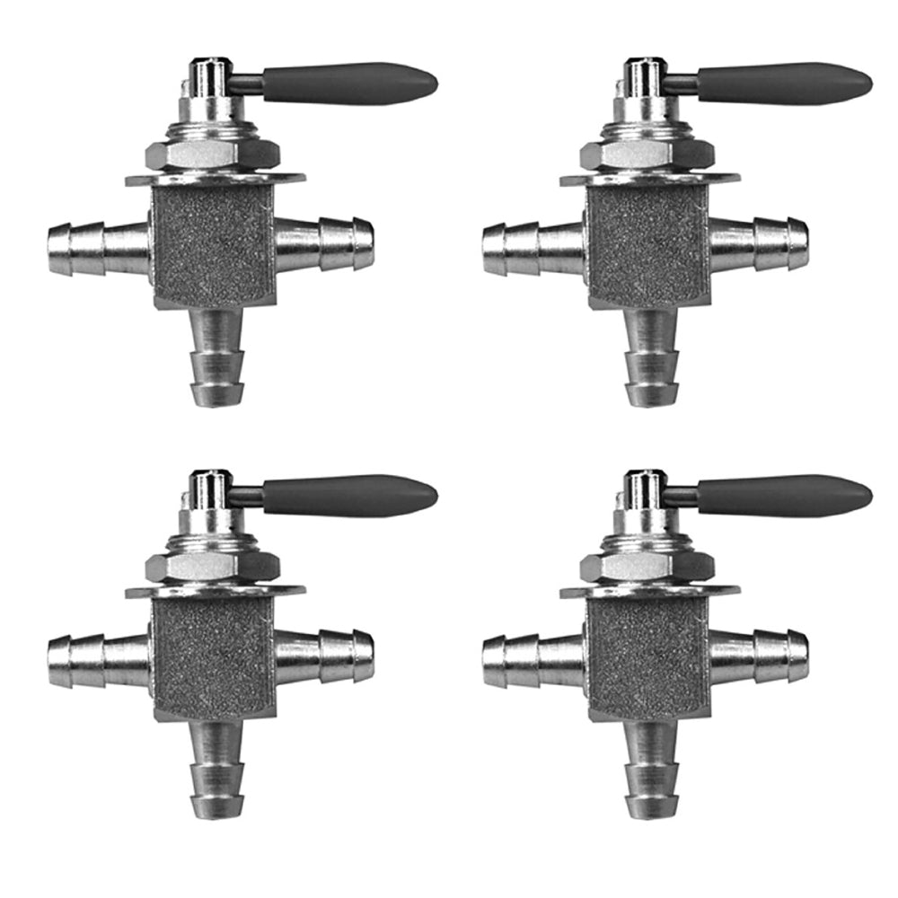 (4) 1-633347 745059 482212 Two Way Cut Off Fuel Valves For Hustler Fits Exmark S