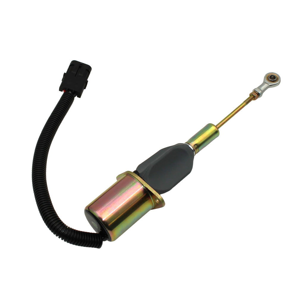 FUEL SHUTOFF SHUT OFF SOLENOID Fits John Deere MARINE 6081HF001 6081TF001