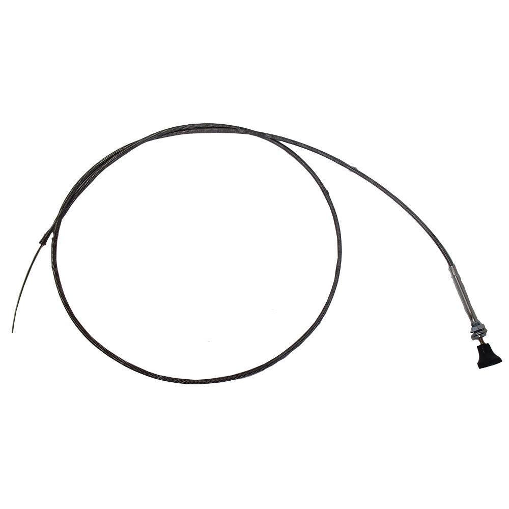 237 Universal Rotary Push Pull Choke Throttle Cable 63" Long, Inner 60" Conduit