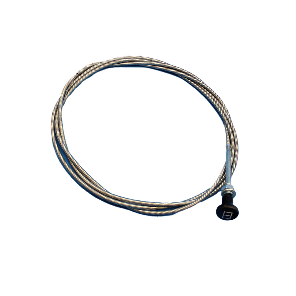 Control-Push Pull Choke Cable 96" Round Knob Go-Cart Mini-Bike Universal 2 PACK