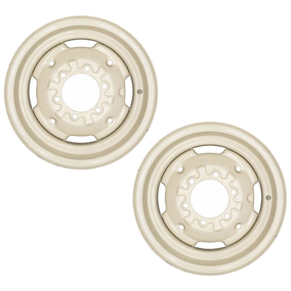 2 WHEEL RIMS 5.5X16 Fits Massey Ferguson 1080 1085 135 150 155 158 165 168 175