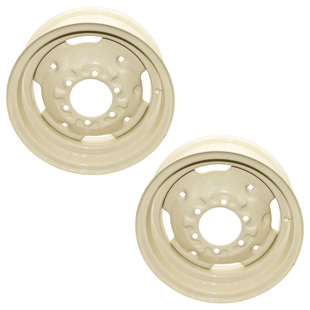 2 WHEEL RIMS 5.5X16 Fits Massey Ferguson 1080 1085 135 150 155 158 165 168 175