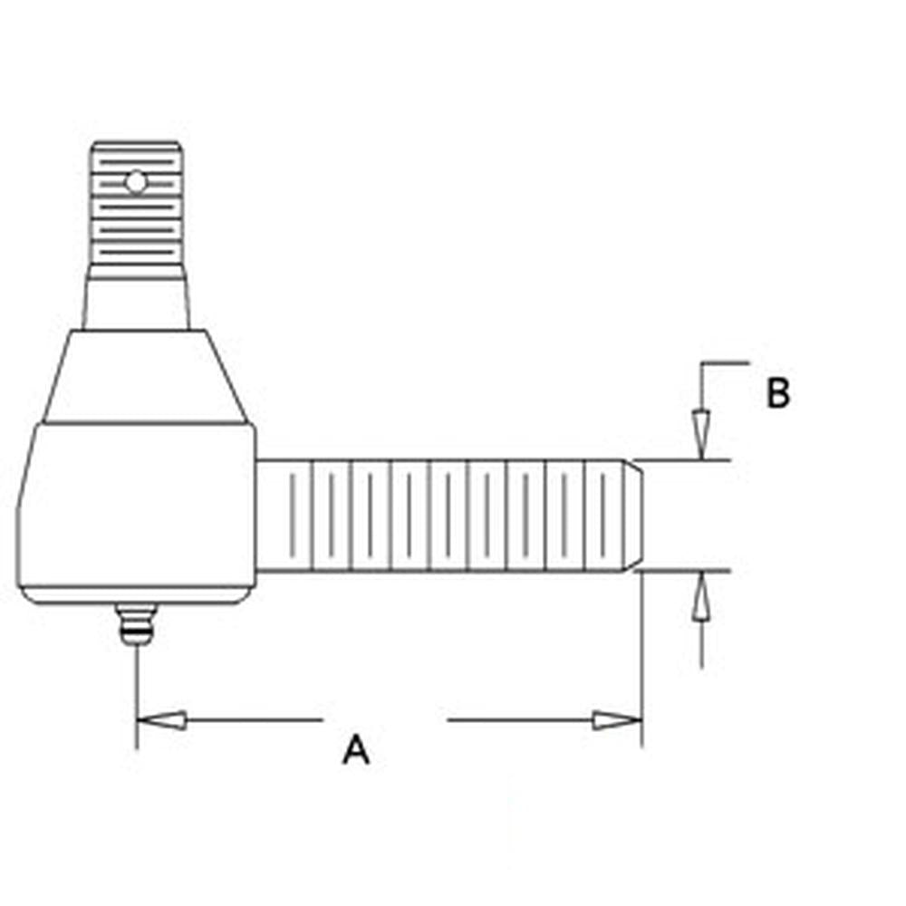 Tie Rod G45369 Fits Case 430 430CK 480 480B 480CK 530 530CK 580 580B 580CK 630