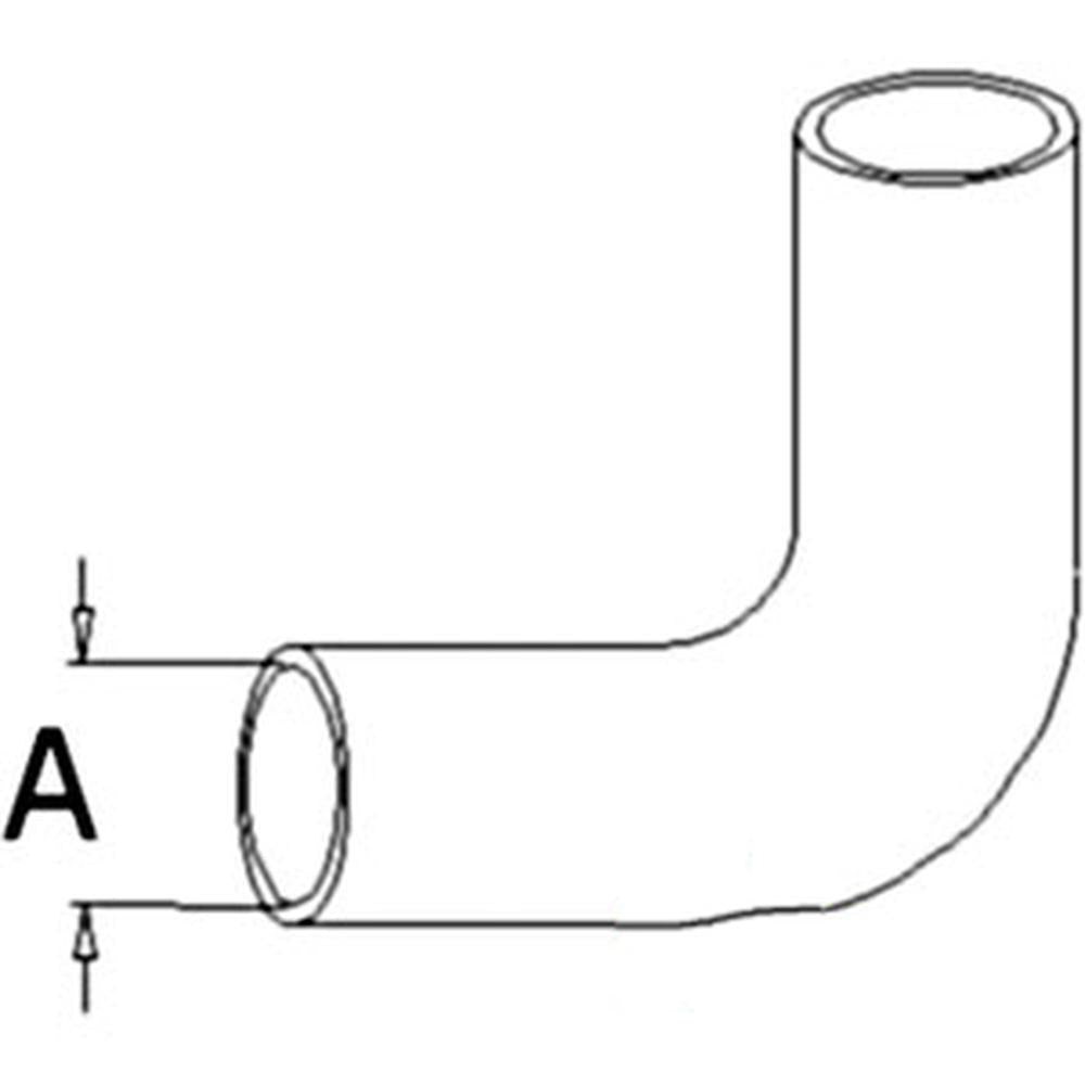 Lower Radiator Hose Fits Case 430 530 430 530 570 Fits Case IH G46361