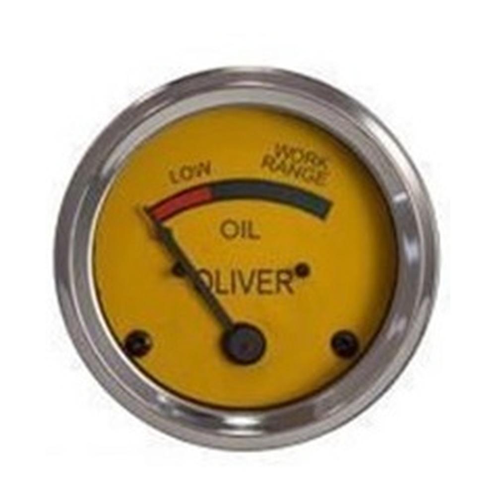 OLS082 Oil Pressure Gauge (0-25 PSI) - Dash mounted Fits Oliver