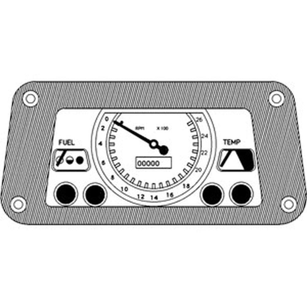 New Tractor Cluster Gauge Fits Ford New Holland 231 233 333 335 340 420 445