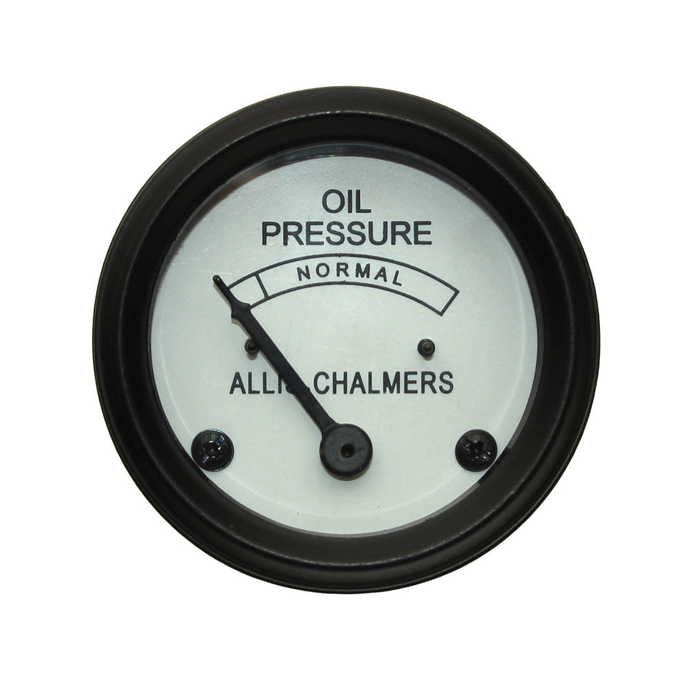 Black Bezel Oil Pressure Gauge Fits Allis Chalmers Replaces 70207834V