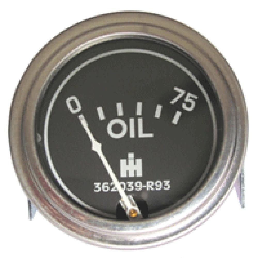 1707-0522 - Oil Pressure Gauge Fits Case/International Harvester