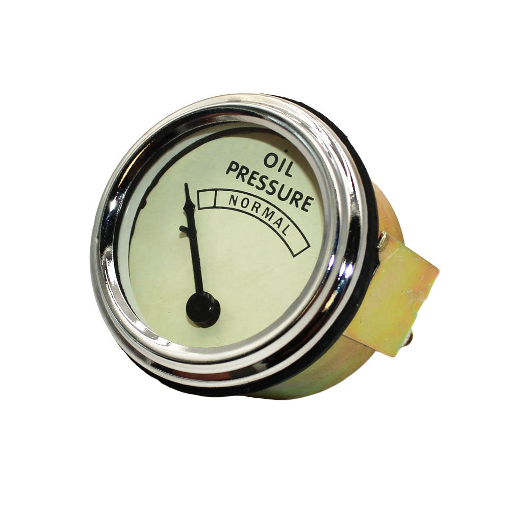 Chrome Bezel Oil Pressure Gauge Fits Allis Chalmers Replaces 70206959