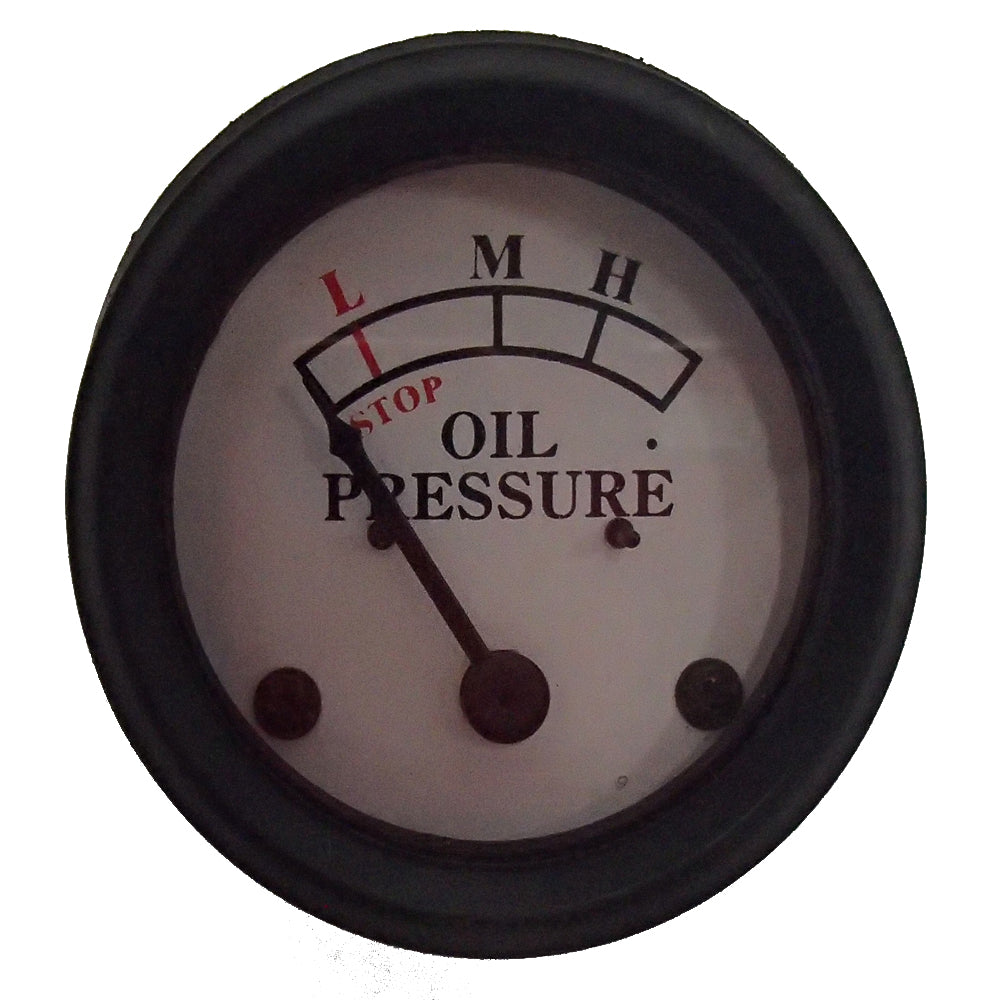 Replacement Oil Pressure Gauge will Fits John Deere Models A AR AO H G B M D