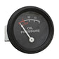 NJD423 Oil Pressure Gauge (0-25 PSI) - Dash mounted, Black Face Fits John Deere