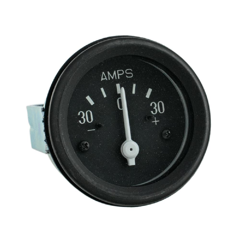 BLACK RING FLAT BEZEL AMP GAUGE Fits Ford 8N 9N 2N A0NN10670A