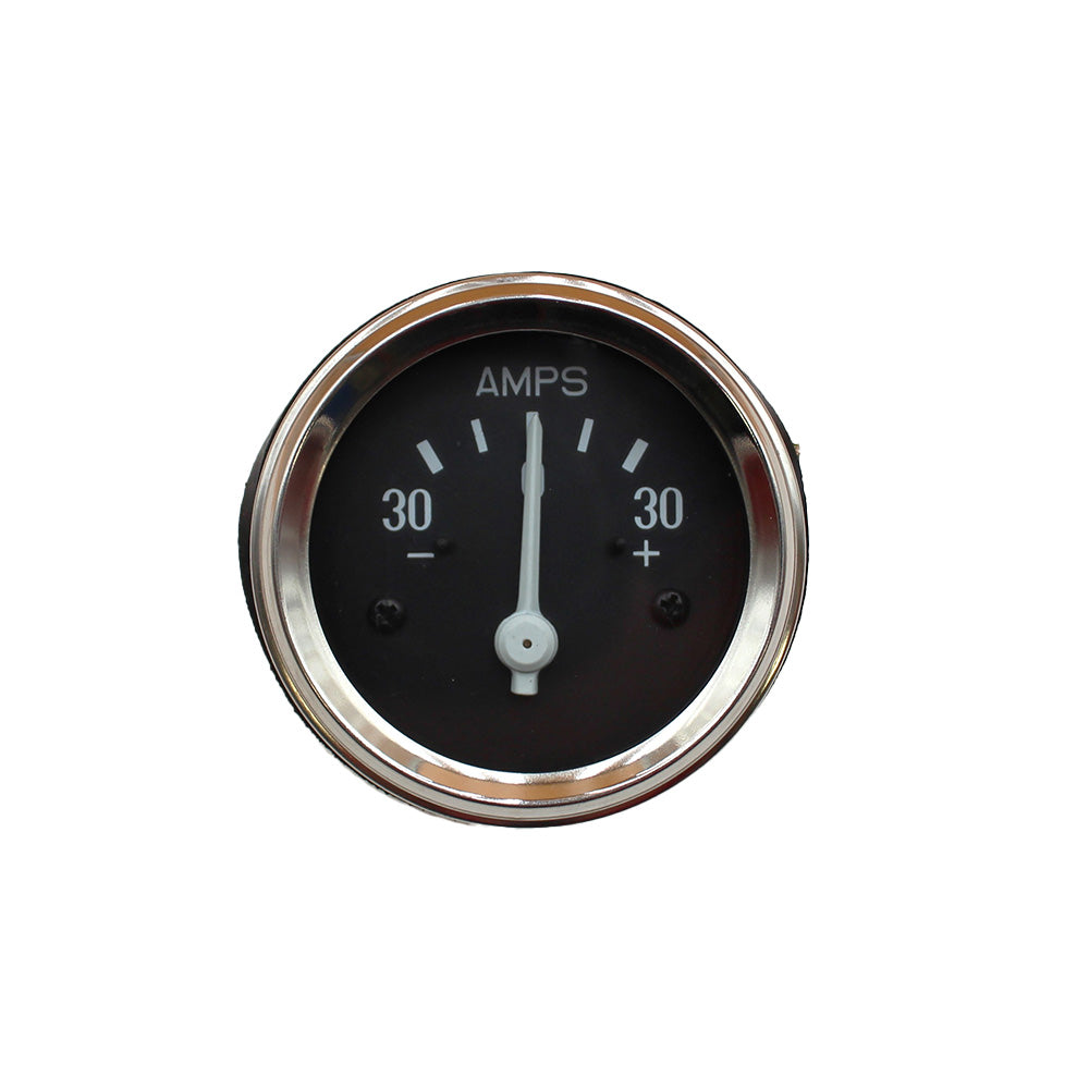 Chrome Amp Meter (30-0-30) Fits Massey Ferguson Replaces 208302
