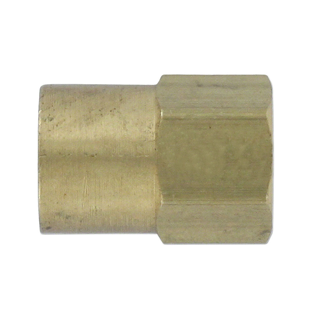 Reproduction Oil Gauge Adaptor Fitting 1/8" Female NPT To 1/4" Inverted Flare