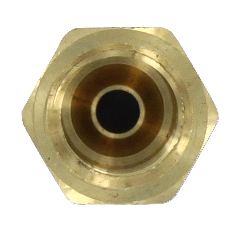 Reproduction Oil Gauge Adaptor Fitting 1/8" Female NPT To 1/4" Inverted Flare