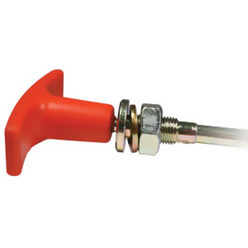 82" T-Handle Pull Cable Fits Ford/New Holland Replaces 47V1535