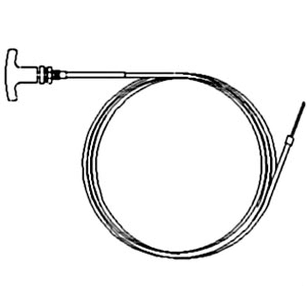 82" T-Handle Pull Cable Fits Universal Products